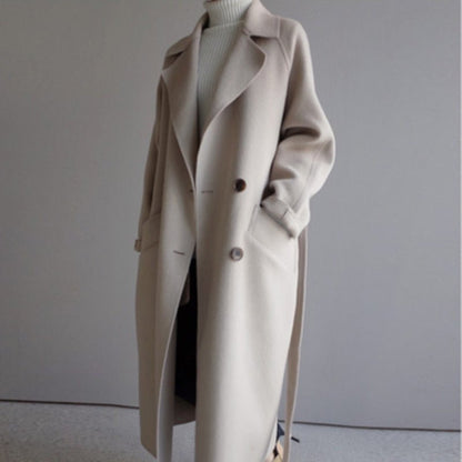 Manteau Hivernal Élégant en Laine - blxckfr