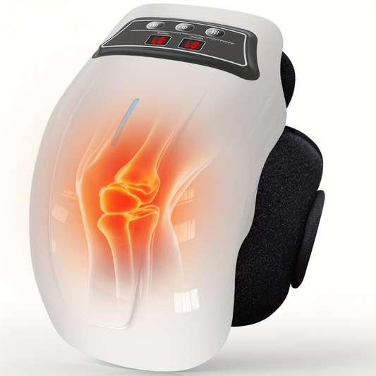Massager de genou chauffant thérapie réglable rechargeable - BlxckFR