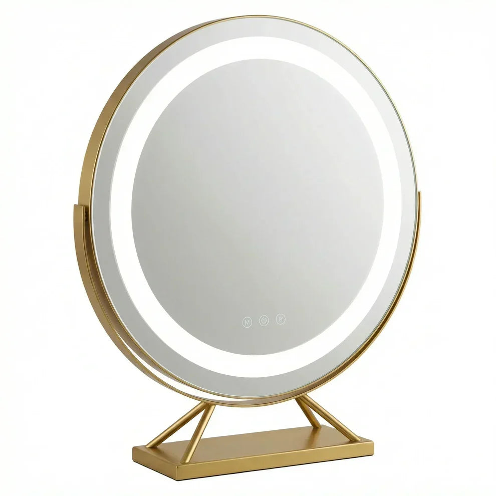 Miroir de maquillage Lumineux LED avec éclairage intégré et commandes