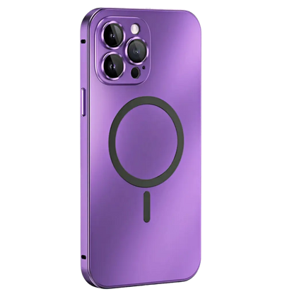 Étui Métal Magnétique | Protection Élégante pour iPhone