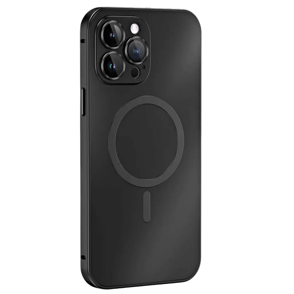 Étui Métal Magnétique | Protection Élégante pour iPhone