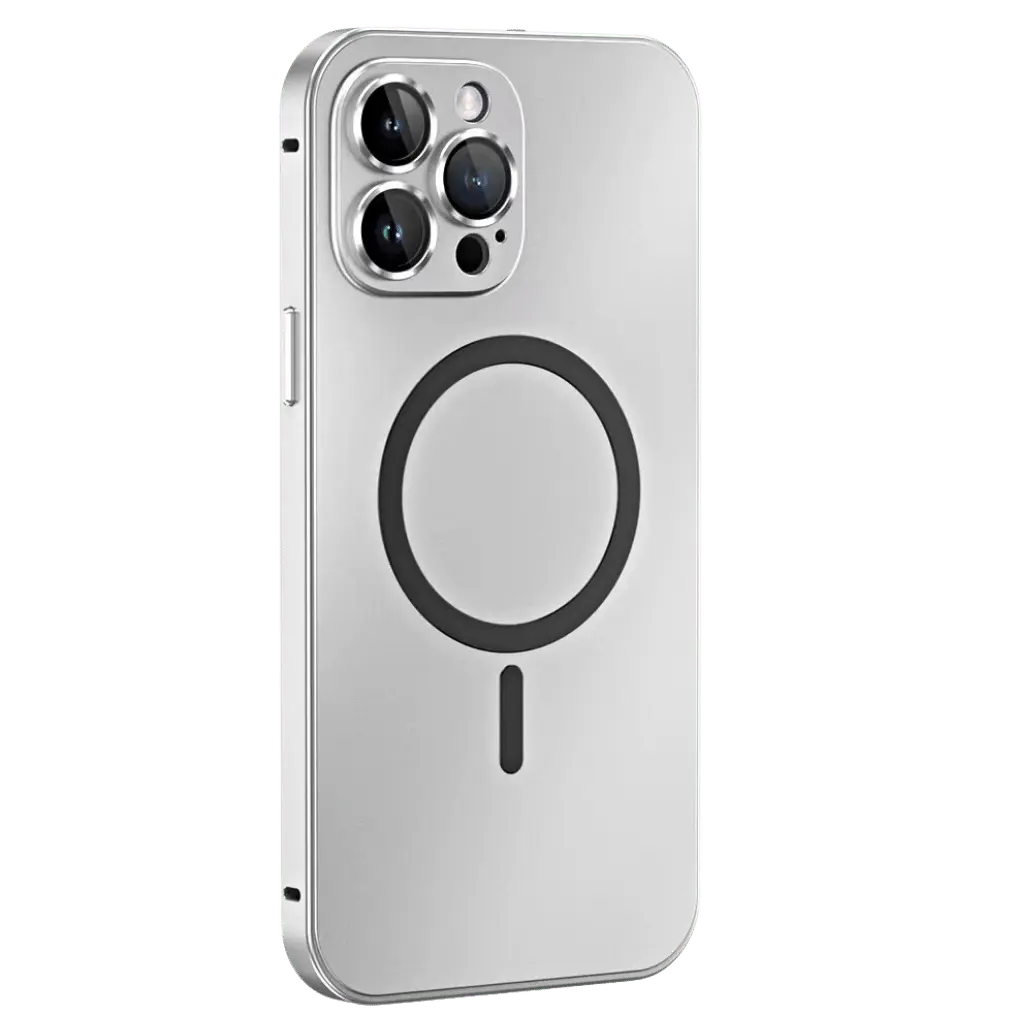Étui Métal Magnétique | Protection Élégante pour iPhone
