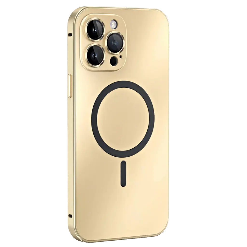 Étui Métal Magnétique | Protection Élégante pour iPhone