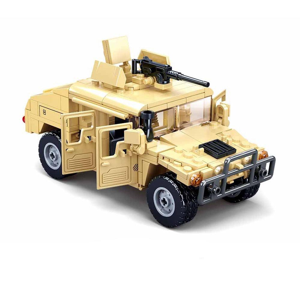 Camion Militaire Jouet Enfants - 265 Pièces à Construire