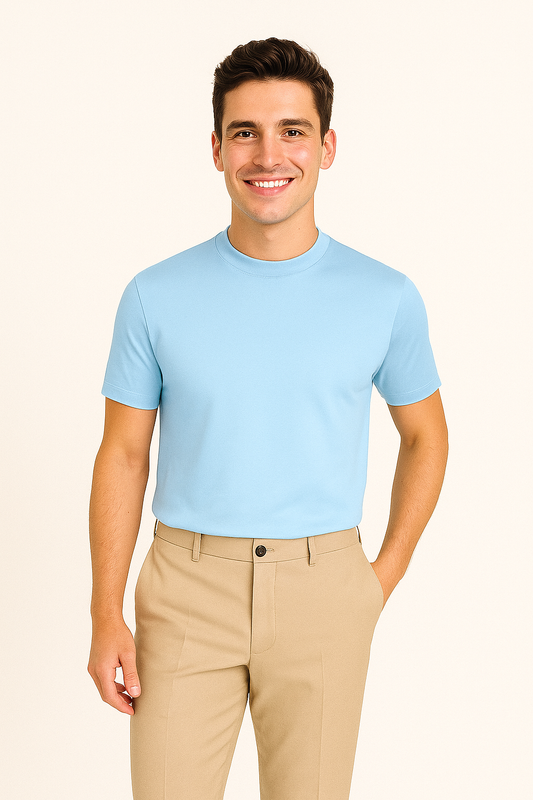 Chemise Twill Marine Élégante et Douce - Foivo