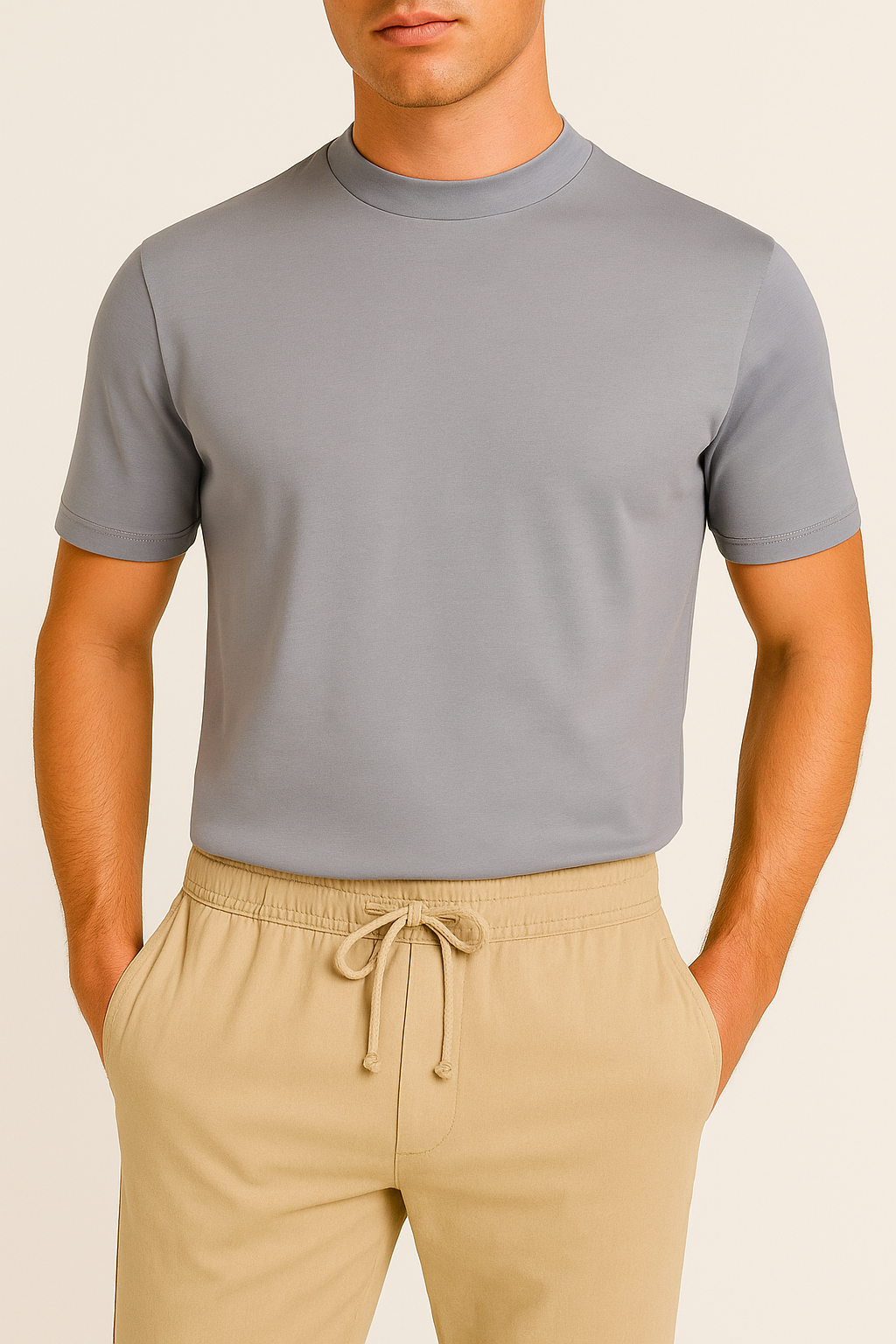 T-shirt Coton Doux Élégant pour Homme - Foivo