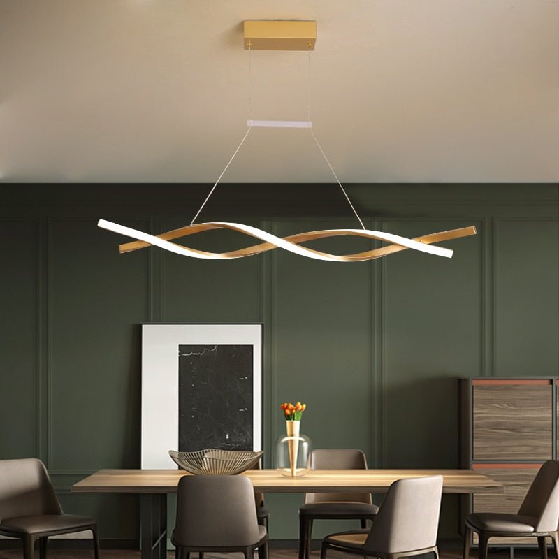 Lustre LED Design Suspendu Réglable