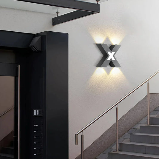 Lampe Murale LED Exterieur Élégante et Robuste - Foivo