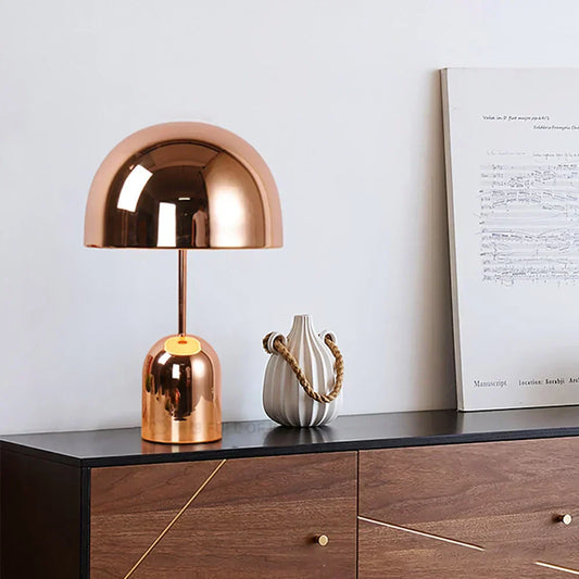Lampe de Table Cuivre Élégante et Chaud - Foivo