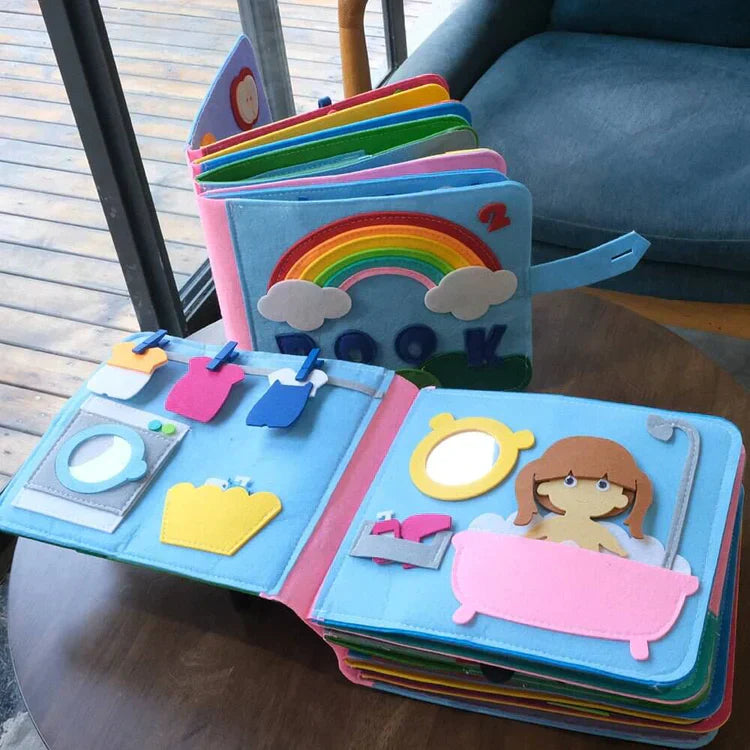 Livre Éducatif Enfant 3D - Histoire Interactive pour Bébé