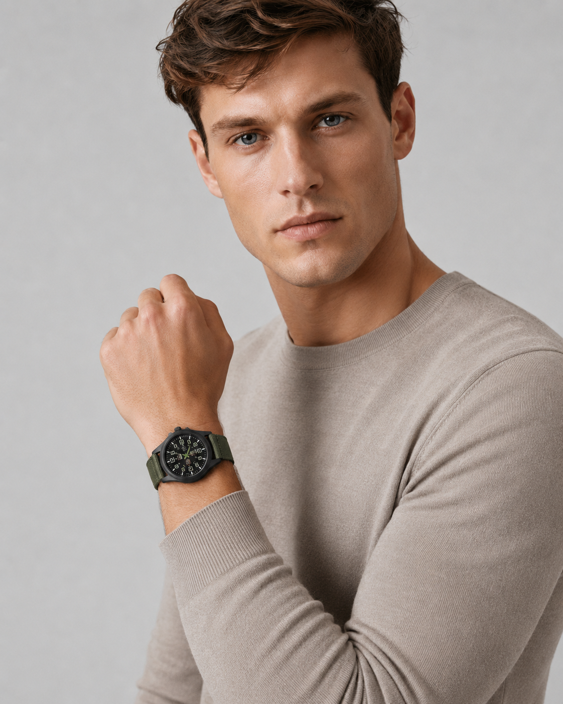 Montre Homme Tactique Résistante Style Militaire
