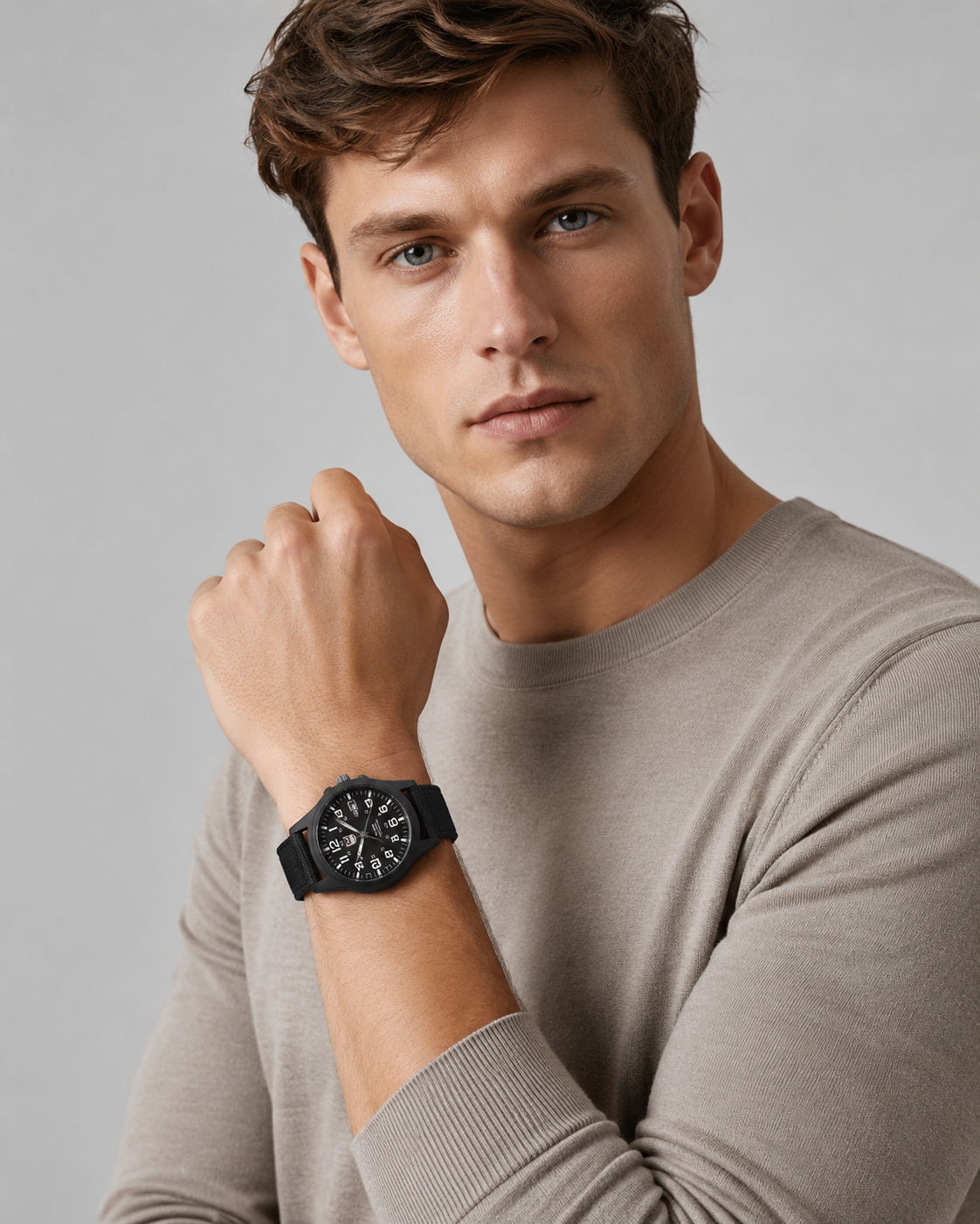 Montre Homme Tactique Résistante Style Militaire