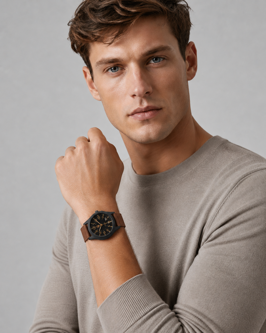 Montre Homme Tactique Résistante Style Militaire