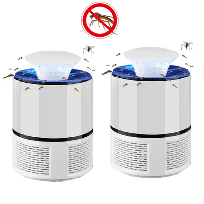 Lampe Anti-Moustiques LED Réchargeable - Piège Insectes Éco-Friendly