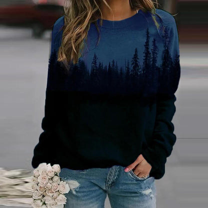 Sweatshirt Unisexe Coton Imprimé Coupe Classique