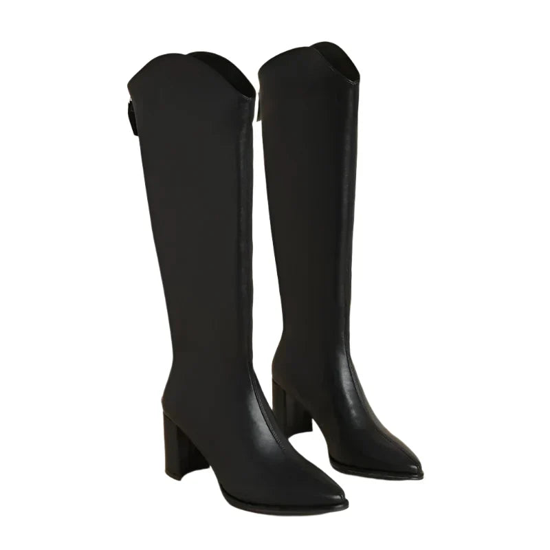 Bottes femme élégantes talons hauts - BlxckFR