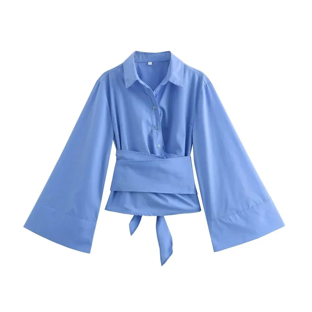 Blouse Kimono Féminine en Soie Douce