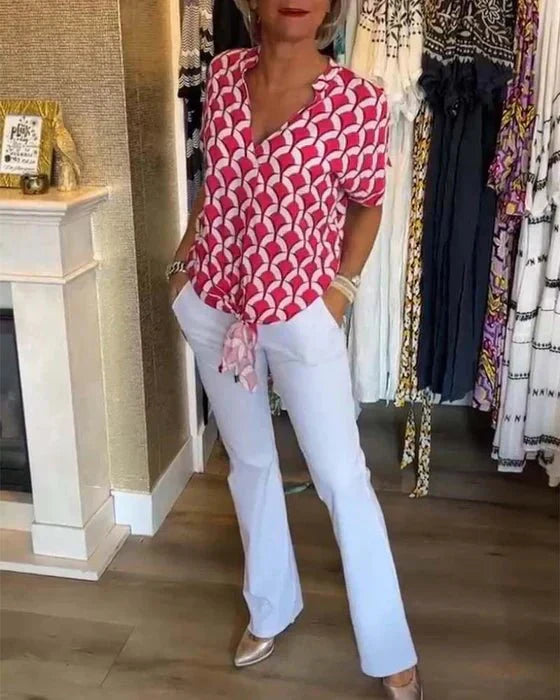 Blouse Été Décontractée pour Femme