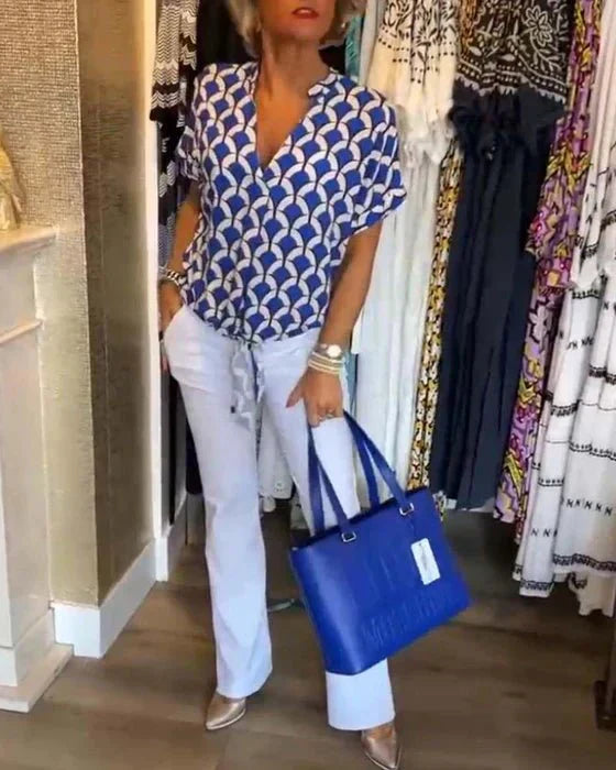 Blouse Été Décontractée pour Femme