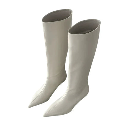 Bottines Féminines Hautes Chic