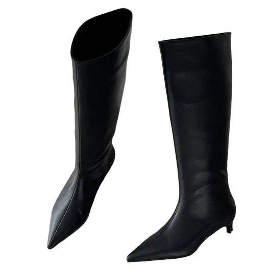 Bottines Féminines Hautes Chic - BlxckFR
