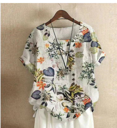 Chemisier femme fleuri chic et tendance