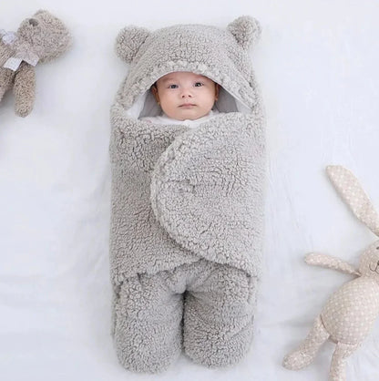 Couverture Bébé Douce et Chaude OURSON