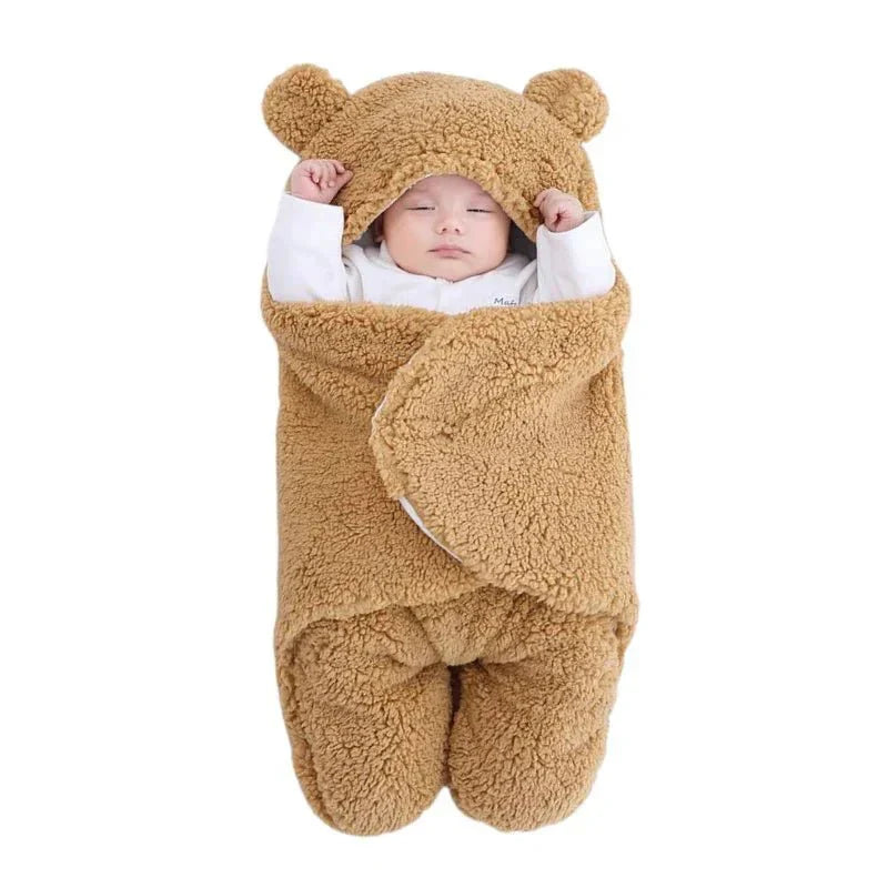 Couverture Bébé Douce et Chaude OURSON