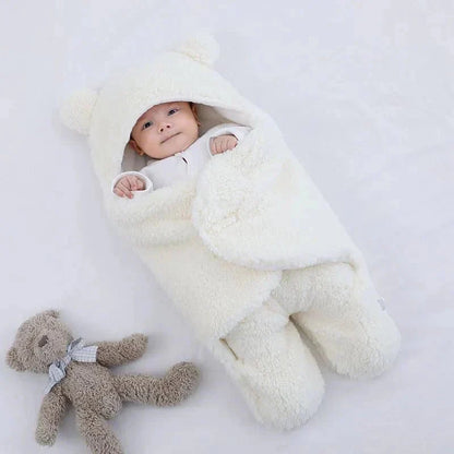 Couverture de Bébé Douillette Ours Polaire - blxckfr