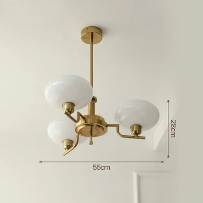 Lampe Plafond Rétro Chic – Lustre Design Nordique Élégant