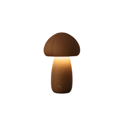 Lampe de Table LED en Bois Naturel - Élégante et Écologique