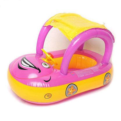 Gilet de natation bébé avec capuche de protection solaire