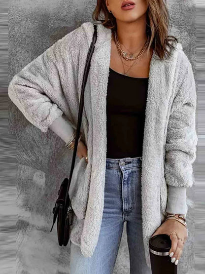 Manteau hivernal féminin douillet et chic