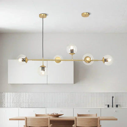 Lampe Suspendue Chique Verre et Métal
