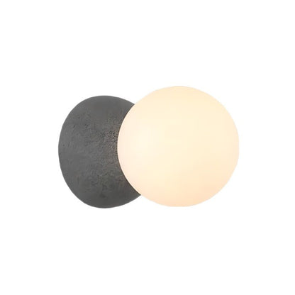 Lampe Suspendue Géométrique en Béton et Verre