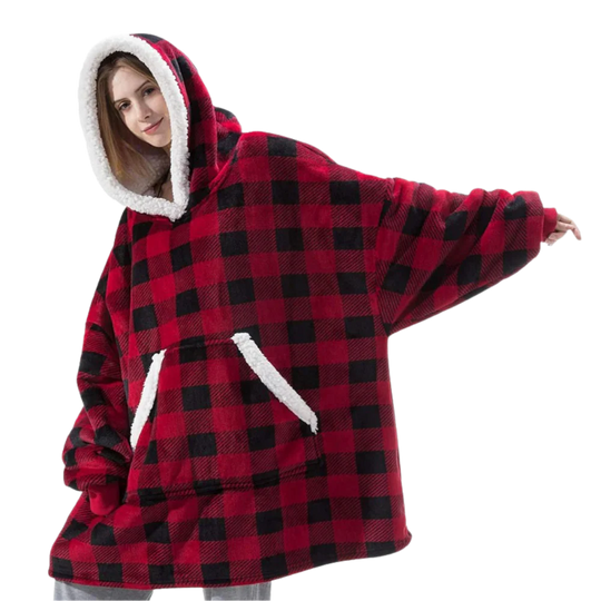 Couverture DouilletteCapuche Oversized avec Poche