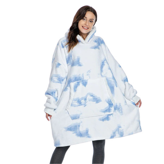 Couverture DouilletteCapuche Oversized avec Poche