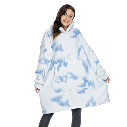 Couverture DouilletteCapuche Oversized avec Poche
