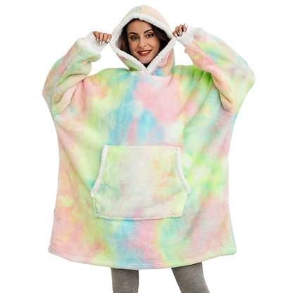 Couverture DouilletteCapuche Oversized avec Poche