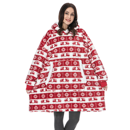 Couverture DouilletteCapuche Oversized avec Poche