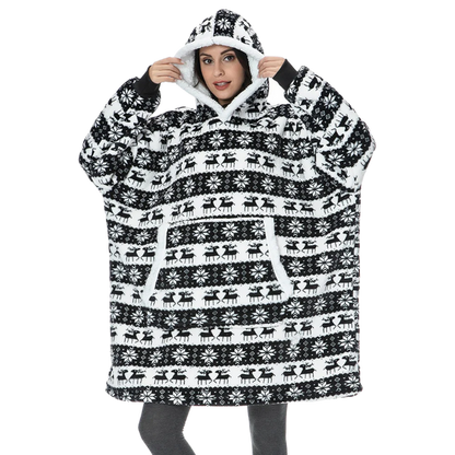 Couverture DouilletteCapuche Oversized avec Poche