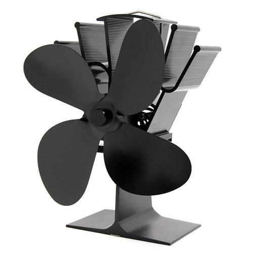 Ventilateur Aluminium Chauffage Bois Économe - BlxckFR