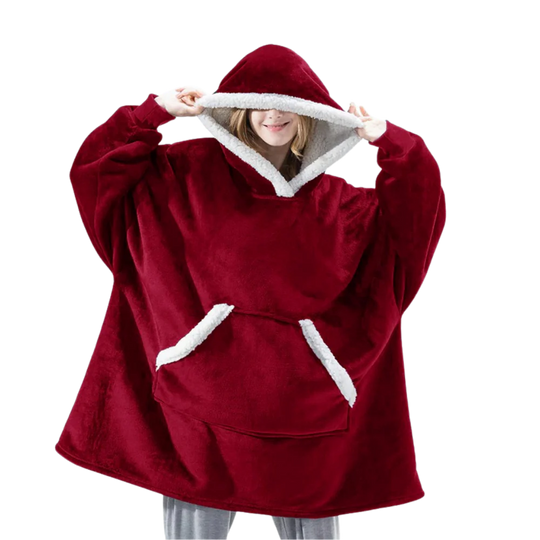 Couverture DouilletteCapuche Oversized avec Poche