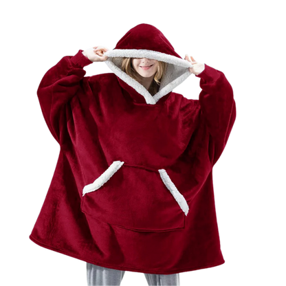 Couverture DouilletteCapuche Oversized avec Poche