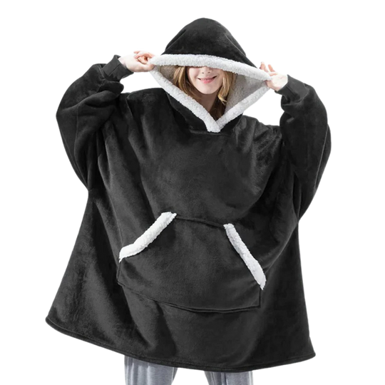 Couverture DouilletteCapuche Oversized avec Poche