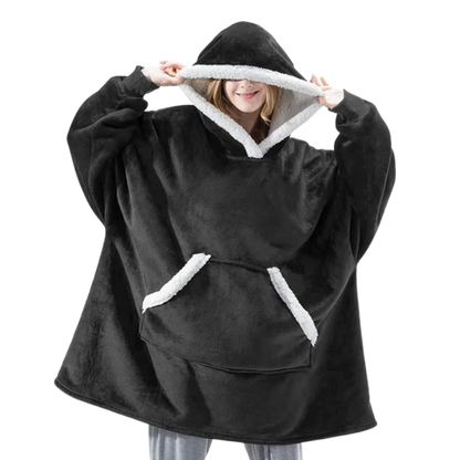 Couverture DouilletteCapuche Oversized avec Poche