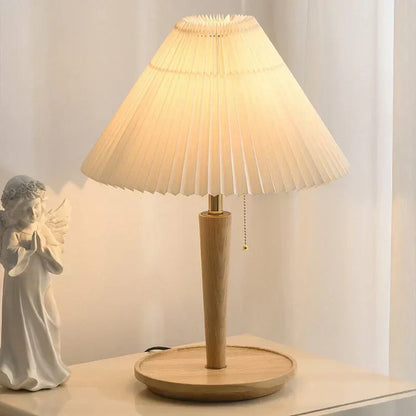 Lampe Bois Naturel Chaude et Douce