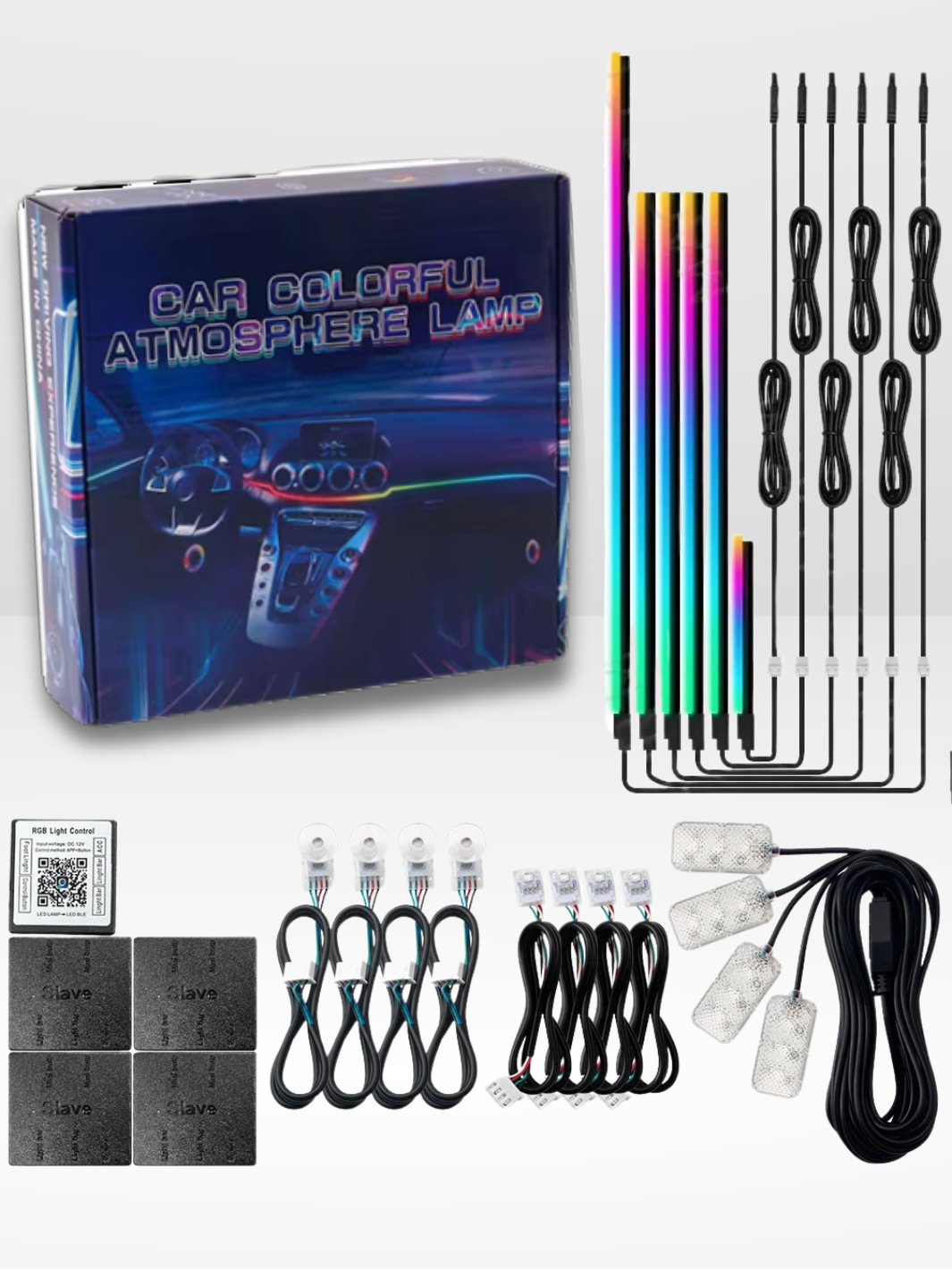 Lumière LED Intérieure Voiture Design - Foivo