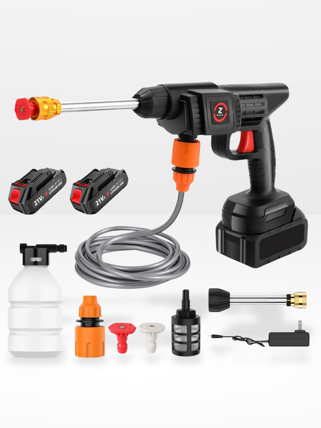 Nettoyeur Haute Pression Portable Électrique 50 Bars | Puissant & Compact