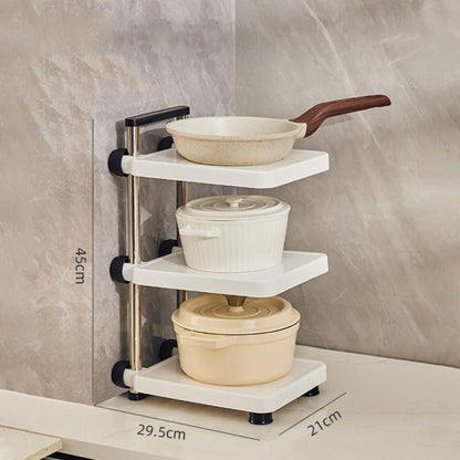 Étagère de Stockage Multi-Niveaux Pratique